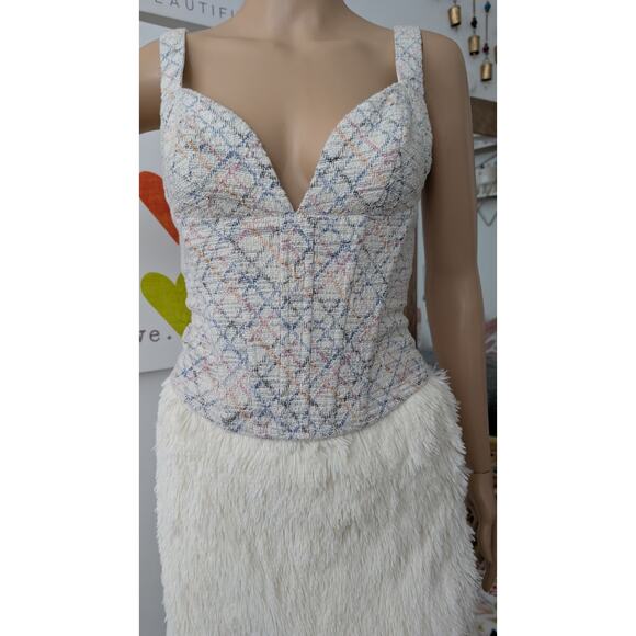 pink moon bay corset top small - Picture 1 of 12